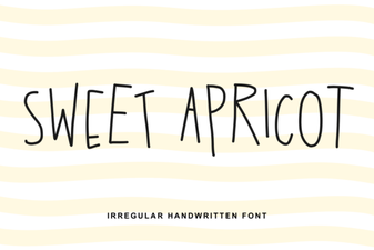 Sweet Apricot Fonts for Creative Projects