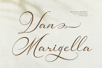 Van Marigella: the Artisan Font for Creative Design