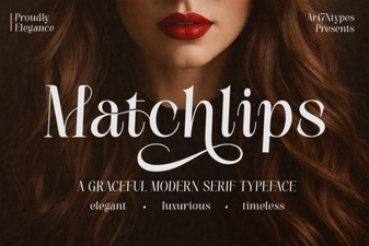 Matchlips Font: a Design Tool for Creative Projects