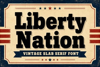 Liberty Nation Font: Creative Design Projects